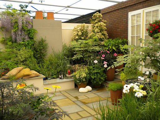 Mẫu thiết kế sân vườn nhỏ đẹp mang đến không gian xanh cho ngôi nhà
